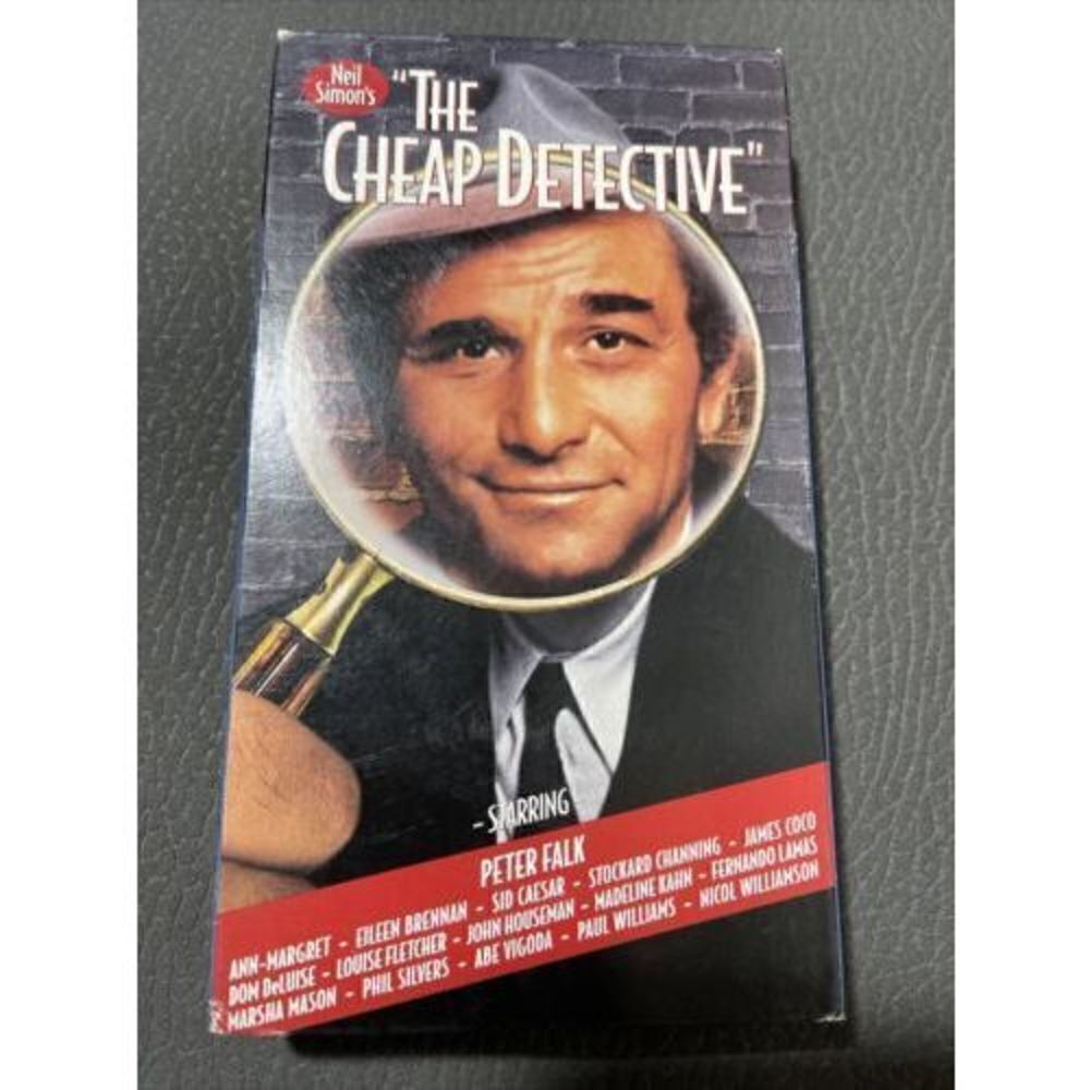 The Cheap Detective, VHS, 1978, Columbia, Peter Falk, Ann-Margret
